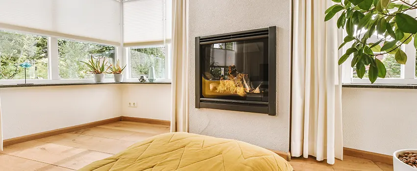 Residential Fireplace Ceramic Glass Installation in Corvallis, OR