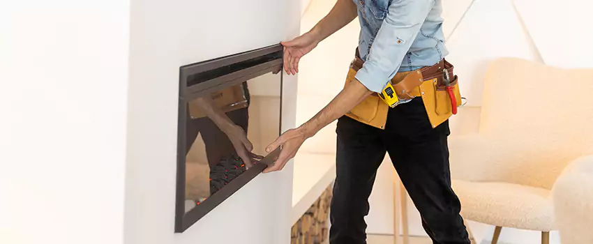 Metal Fireplace Installation in Corvallis, Oregon