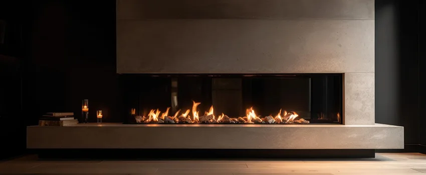 Gas Fireplace Ember Bed Design Services in Corvallis, Oregon