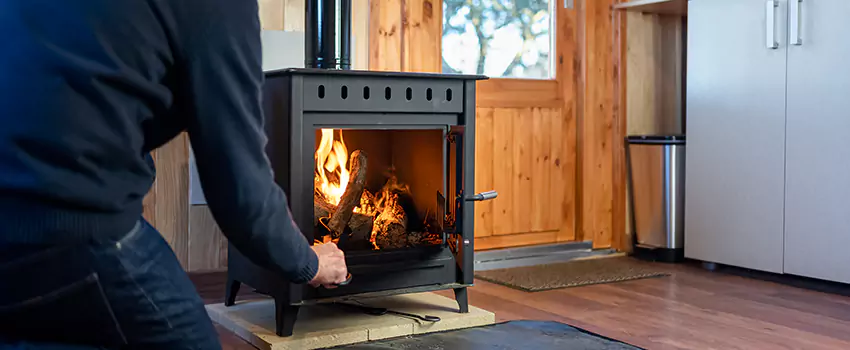 Open Hearth Wood Fireplace Installation in Corvallis, OR